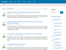 Tablet Screenshot of getsocialpr.com